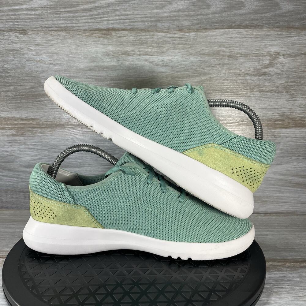 Kizik Women’s Madrid Eco Knit Handsfree Blue & Green Athletic Sneakers Size 9 - Picture 8 of 9